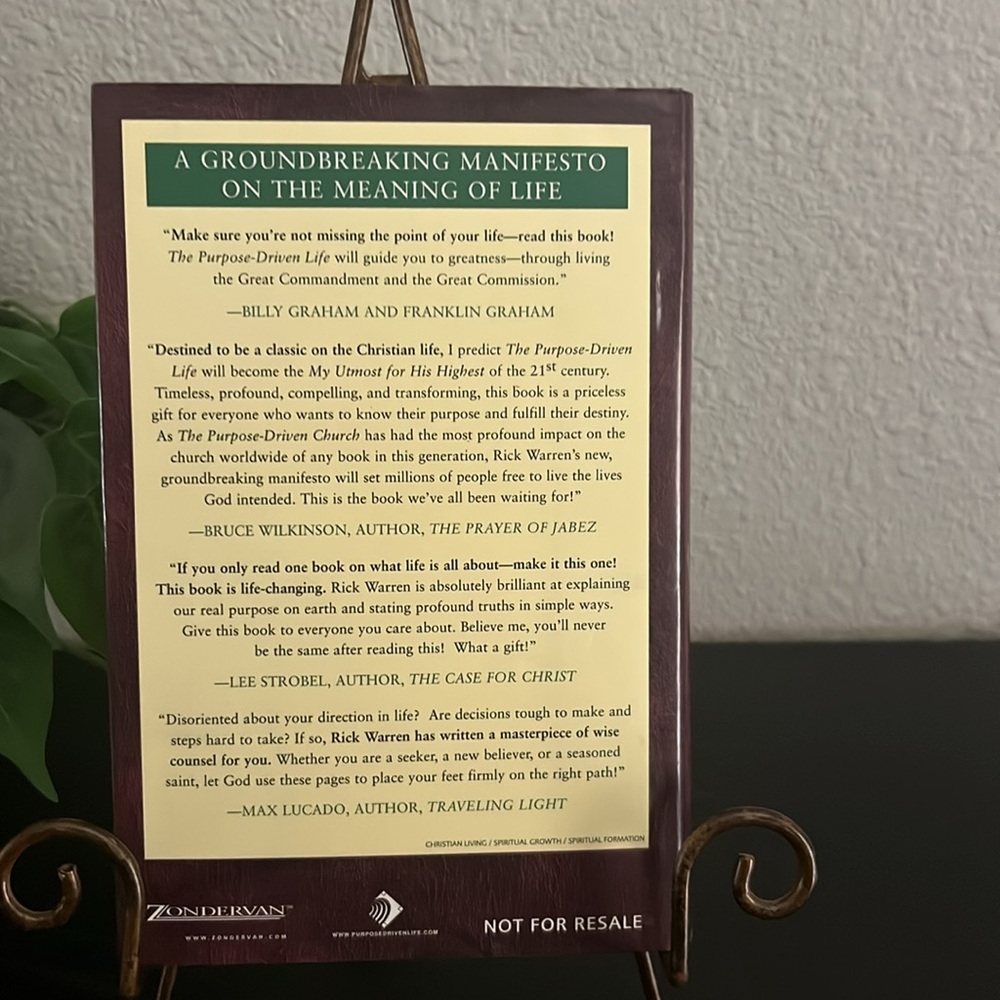 Book -The Purpose Driven Life‎ - Picture 3 of 6